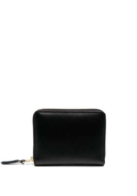 classic line wallet unisex black in leather COMME DES GARÇONS WALLET | SA21101